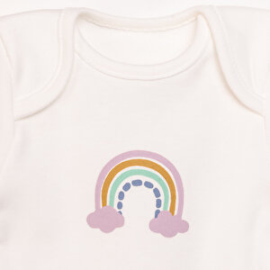 Kız Bebek Yenidoğan Tulum Body Şapka %100 Pamuk Çıtçıtlı Bisiklet Yaka Uzun Kol Patikli Ekru Kız Bebek Yenidoğan Tulum Body Şapka %100 Pamuk Çıtçıtlı Bisiklet Yaka Uzun Kol Patikli Ekru