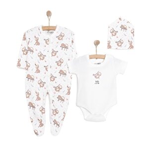 HelloBaby Yenidoğan Tul, Ekru, Yenidoğan