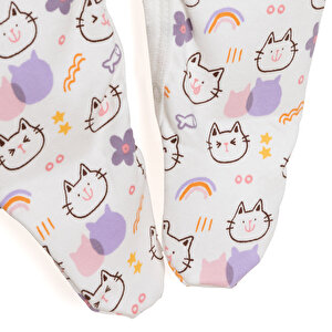 Kız Tulum-Body-Şapka Kız Bebek