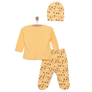 Kız Zıbın-Şapka-Patikli Alt Kız Bebek Kız Zıbın-Şapka-Patikli Alt Kız Bebek