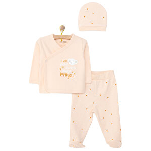 HelloBaby Kız Zıbın-Şa, Pudra, Yenidoğan