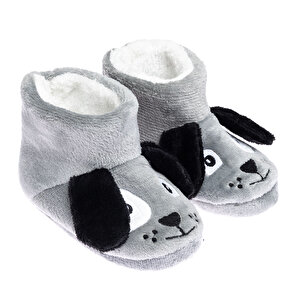 HelloBaby Köpek Figürlü Erke, Gri, 21-22