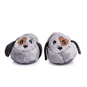 Köpek Figürlü Panduf Unisex