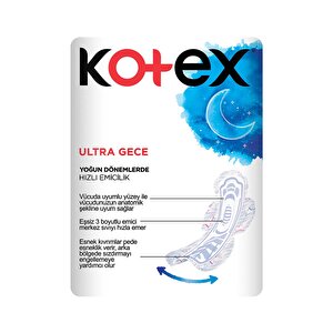 Ultra Ped Gece 16 Adet