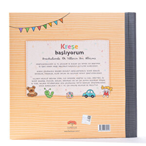Kreşe / Anaokuluna Başlıyorum Anı Albümü