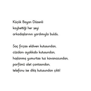 KÜÇÜK BAYAN DÜZENLİ