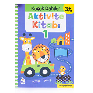 Küçük Dahiler Aktivite Kitabı 1 – 3+ Yaş