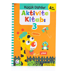 Küçük Dahiler Aktivite Kitabı 3 – 4+ Yaş