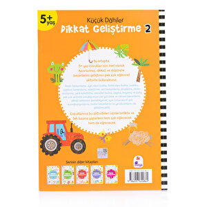 Küçük Dahiler Dikkat Geliştirme 2 – 5+ Yaş (Pedagog Onaylı)