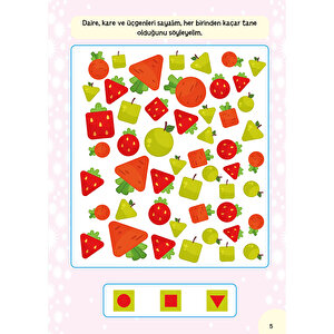 Küçük Dahiler Etkinliklerle Matematik 4-5 Yaş 1. Kitap Küçük Dahiler Etkinliklerle Matematik 4-5 Yaş 1. Kitap