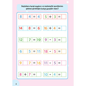 Küçük Dahiler Etkinliklerle Matematik 5-6 Yaş 1. Kitap Küçük Dahiler Etkinliklerle Matematik 5-6 Yaş 1. Kitap