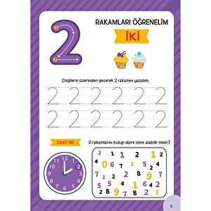 Küçük Dahiler Etkinliklerle Matematik 5-6 Yaş 1. Kitap Küçük Dahiler Etkinliklerle Matematik 5-6 Yaş 1. Kitap