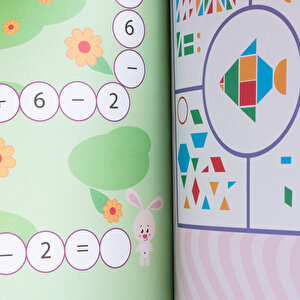 Küçük Dahiler Etkinliklerle Matematik 5-6 Yaş 1. Kitap Küçük Dahiler Etkinliklerle Matematik 5-6 Yaş 1. Kitap