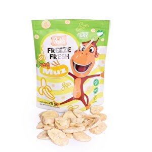 Kukuli Freeze Fresh Muz 20 gr Kukuli Freeze Fresh Muz 20 gr