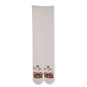 HelloBaby Külotlu Çorap, Ekru, 6-12 Ay