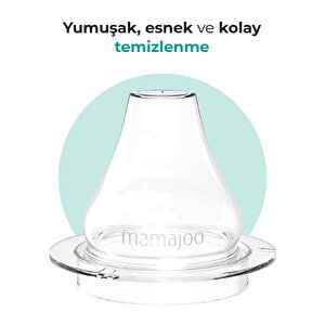 Kulplu Akıtmaz Alıştırma Bardaı 270ml Powder Green & Anti- kolik Uç