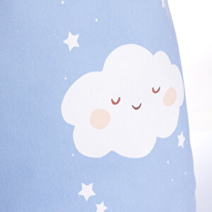 Bebek Odası Kumaş Oyuncak Sepeti Mavi Bebek Odası Kumaş Oyuncak Sepeti Mavi