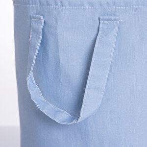 Bebek Odası Kumaş Oyuncak Sepeti Mavi Bebek Odası Kumaş Oyuncak Sepeti Mavi