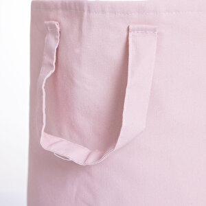 Bebek Odası Kumaş Oyuncak Sepeti Pembe Bebek Odası Kumaş Oyuncak Sepeti Pembe