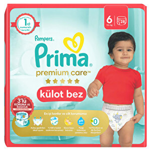 Premium Care Külot Bez Extra Large 6 Beden İkiz Paket 15+kg 28 Adet