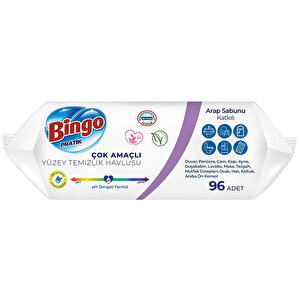 Lavantalı Yüzey Temizlik Havlusu 96 Adet Lavantalı Yüzey Temizlik Havlusu 96 Adet