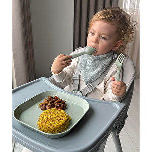 LC Kare Tabak 2'li Sage Green - Peach LC Kare Tabak 2'li Sage Green - Peach