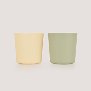 LC  Mini Bardak 2'li Sage Green - Vanill