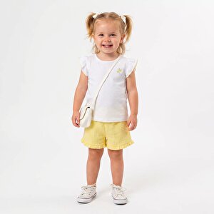 HelloBaby Lemonade Bluz-, Ekru, 6 - 9 Ay