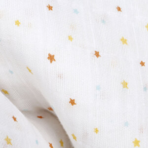 Yıldız Baskılı Unisex Bebek Battaniye 100x100 cm