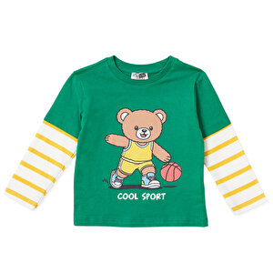 HelloBaby LITTLE SPORTS, Yeşil, 6 - 9 Ay