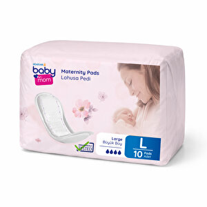 baby mom Lohusa Pedi Büyük Boy 10lu