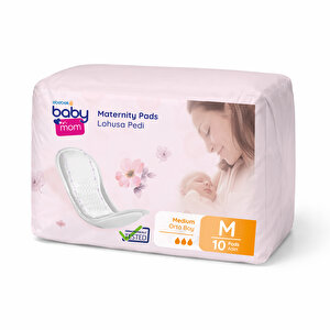 baby mom Lohusa Pedi Orta Boy 10 Adet