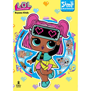 LOL SURPRISE SİMLİ ÇIKARTMALI BOYAMA KİT