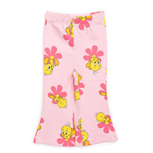 LooneyTunes Tweety Kız Tayt, Pembe, 9 Ay