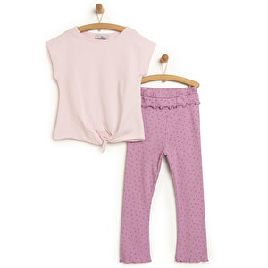 AtbTex Love Flowers Tshirt, Pembe, 1 Yaş