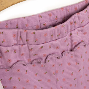 Love Flowers Tshirt-Tayt Kız Bebek