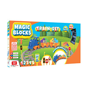 Magıc Blocks Tren Set (43Pcs)