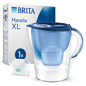 Marella XL Filtreli Su Arıtma Sürahisi PRO Mavi 3,5 lt