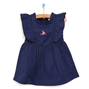 Bebbek Marine Girl Elbis, Lacivert, 9 Ay