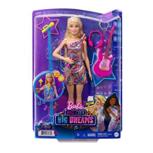 Barbie Büyük Şehir Büyük Hayaller Serisi Malibu Şarkıcı Bebek