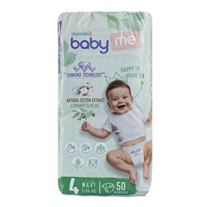 baby me Maxi 4 Numara Bebek Bez, 4 Beden