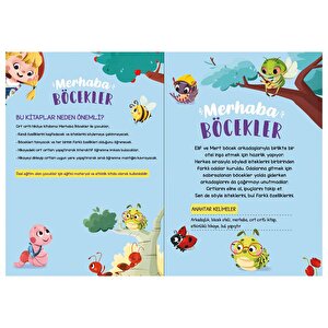 Merhaba Böcekler Cırtlı Kitap