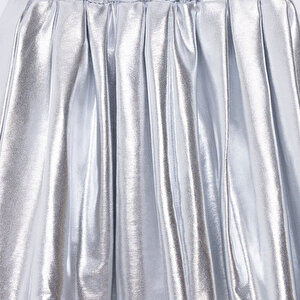 Metallic Kız Pileli Etek