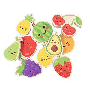 Meyveler 3D Ahşap Puzzle Meyveler 3D Ahşap Puzzle