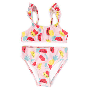 HelloBaby Meyveler Baskılı, Pembe, 2 Yaş