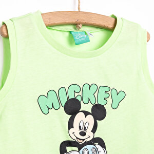 Mickey Mouse Erkek Atlet-Şort Erkek Bebek Mickey Mouse Erkek Atlet-Şort Erkek Bebek