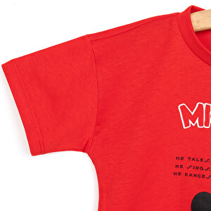 Mickey Mouse Erkek Tshirt Erkek Bebek Mickey Mouse Erkek Tshirt Erkek Bebek