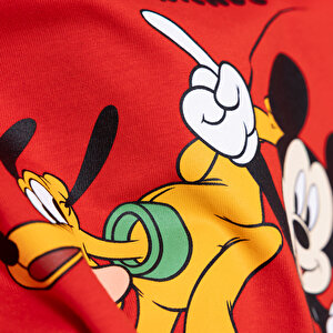 Mickey Mouse Erkek Tshirt-Şort Erkek Bebek Mickey Mouse Erkek Tshirt-Şort Erkek Bebek