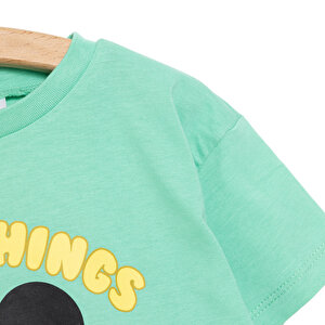 Mickey Mouse Erkek Tshirt-Şort Erkek Bebek