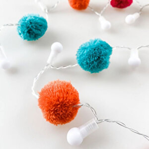 Çocuk Led Mini Ponpon Aydınlatma 10 Adet Çocuk Led Mini Ponpon Aydınlatma 10 Adet